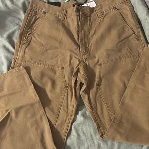 Banana Republic Tan Cargo Pants Durable Cotton Twill